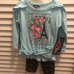 Toddler girl adorable little outfit